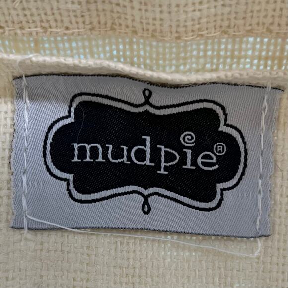 Mudpie sand dollar jute beach bag tote - Picture 3 of 6